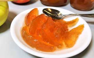 Яблочное варенье дольками
