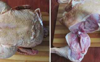 Как отделить от костей куриную грудку